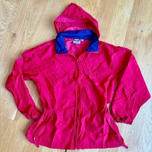 L.L. Bean Red Hooded Jacket